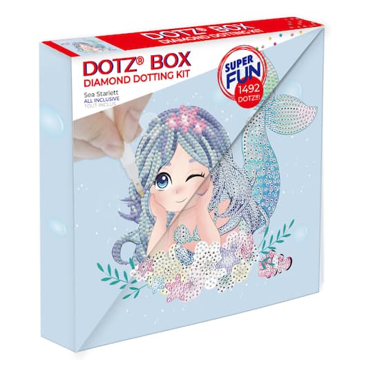 Diamond Dotz® Sea Starlett DOTZ® BOX Diamond Painting Kit